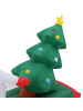 TDubhe Aufblasbarer Weihnachtsschneemann in Bunt 310x65x121 cm