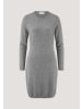 Hessnatur Hessnatur Strickkleid Regular aus Bio-Schurwolle mit Cashmere in grau
