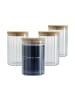 Ritzenhoff & Breker 4er Set Vorratsgläser Linea 900 ml in transparent