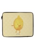 Mr. & Mrs. Panda Laptop Tasche Beste Freunde Zitrone ohne Spruch in Gelb Pastell
