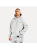 SMILODOX Hoodie Rayk in Grau Melange