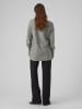 Vero Moda Strickpullover in Medium Grey Melange