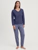 Calida Pants in cobalt blue