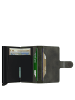 Secrid Vintage Miniwallet - Geldbörse RFID 6.5 cm in olive-black