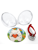 Mr. & Mrs. Panda Weihnachtliche Kugel Einhorn Herz Design ohne S... in Weiß