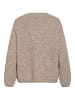 Vila Strickpullover in Natural Melange1