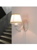 Licht-Erlebnisse Wandlampe (B)23 x (H)35 cm in Shabby Weiß