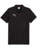 Puma Polo "TeamEVOSTRIPE Polo" in Schwarz