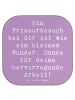 Mr. & Mrs. Panda Holzuntersetzer Spruch Friseur Wunder mit Spruch in Lavendeltraum