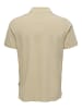 Only&Sons Poloshirt ONSTRAVIS in Beige