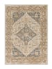 Atticgo Kurzflor-Teppich DELTA in beige / grau
