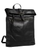Forty degrees Rucksack echt Leder in schwarz
