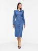 Vila Maxikleid in Medium Blue Denim