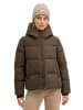 Marc O'Polo Puffer-Daunenjacke mit Kapuze regular in Burnt Coffee