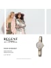 Regent Analog-Armbanduhr Regent Metallarmband silber, gold klein (ca. 26mm)
