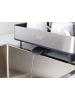 JosephJoseph Extendable erweiterbarem Abtropfgestell abnehmbarer Besteckhalter Edelstahl grau