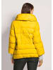MADELEINE Wattierte Steppjacke mit Volumen-Kragen in sonnengelb