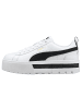 Puma Mayze Lth Wn's Leder-Sneakers Schwarz