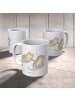 Mr. & Mrs. Panda Tasse Otter Hände halten ohne Spruch in Weiß