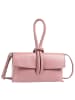 Toscanto Toscanto Abendtasche, Umhängetasche Leder rosa ca. 23cm