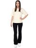 Reichstadt Reichstadt Damen Regular Fit Kurzarmshirt Shoulder Drop 25RSW071 Beige S