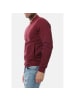 HopenLife Cardigan LESATA in Bordeaux