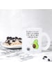 Mr. & Mrs. Panda Teetasse Avocado Tanzen mit Spruch in Transparent