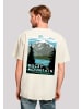 F4NT4STIC Oversize T-Shirt US National Parks Rocky Mountain National Park in sand
