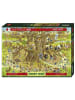 HEYE Monkey Habitat | Anzahl Teile: 1000, Maße (B/H): 37 x 27 cm, Puzzle, Funky Zoo