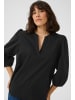 Kaffe Langarm-Bluse KAjollia Regular fit in Black Deep