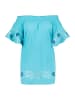 Ulla Popken Bluse in tiefes aqua