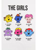 Re:Covered T-Shirt Mr Men Little Miss The Girls Slub   in White