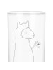 Mr. & Mrs. Panda Lieblingsglas Alpaka Fahne mit Spruch in Transparent