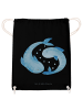 Mr. & Mrs. Panda Tasche Sternzeichen Fische ohne Spruch in Schwarz