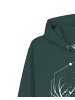 wat? Apparel Sweatshirt Wanderlust at night in Glazed Green