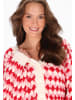 myMo Cardigan in red multicolor