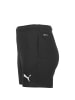 Puma Trainingsshorts teamRISE in schwarz / weiß