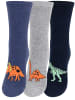 Cotton Prime® 6 Paar Kinder Socken - Dinos in Bunt