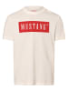 Mustang T-Shirt Austin in ecru