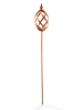 kobolo 2tlg. Set Gartendekoration RUSTY MARBLE2 in Braun