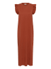 Kaffe Kleid KAcelina Regular fit in Henna