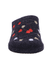 Tofee Pantoffel in schwarz