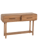 MCW Konsolentisch M47 Schublade, Akazie Massiv-Holz gebeizt, Standard