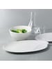 Villeroy & Boch Platte oval Flow in Weiß 35 x 24 x 4 cm in weiß