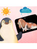 Mr. & Mrs. Panda Badteppich Hund Basset Hound ohne Spruch in Schwarz