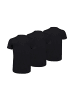 Levi´s T-Shirt 3er Pack in Schwarz
