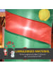 HOMCOM Aufblasbare Weihnachtsdekoration in Mehrfarbig 198L x 80B x 245H cm