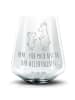 Mr. & Mrs. Panda Glas Bären mit Hut mit Spruch in Transparent