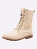Andrea Conti Schnürstiefelette in creme