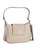 Toscanto Leder Schultertasche Toscanto Tasche beige ca. 28cm